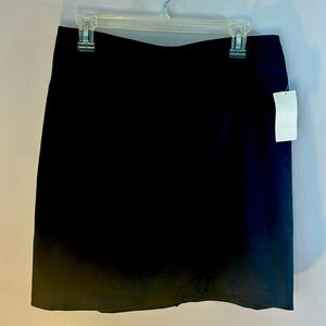 Fashion Bug Stretch Black Mini Skirt size 12 NWT